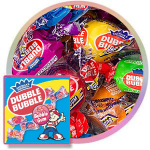 Dubble Bubble Wrapped Assorted Gumballs